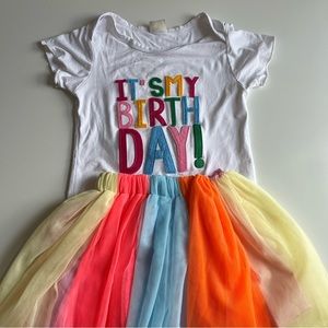 It’s My Birthday Toddler Shirt & Tutu